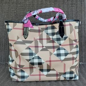 Authentic Burberry tote